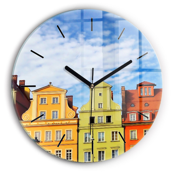 Horloge ronde Wroclaw - Vieille ville