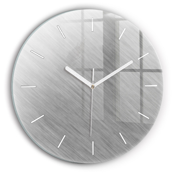 Horloge ronde Mur métallique