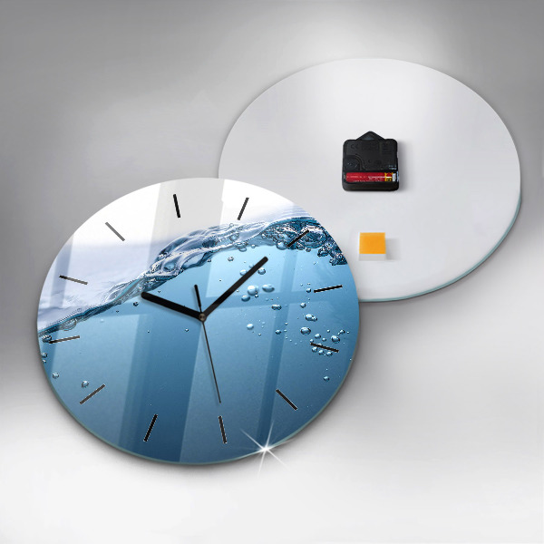 Horloge ronde Vue sous-marine