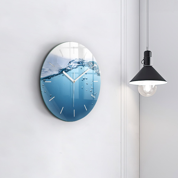 Horloge ronde Vue sous-marine
