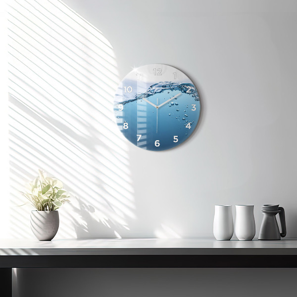 Horloge ronde Vue sous-marine