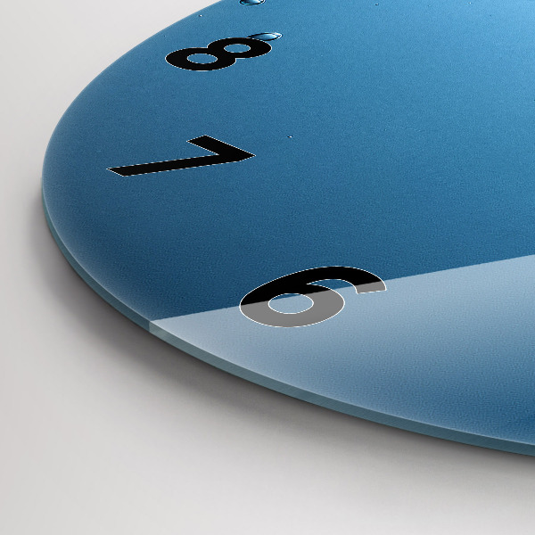 Horloge ronde Vue sous-marine