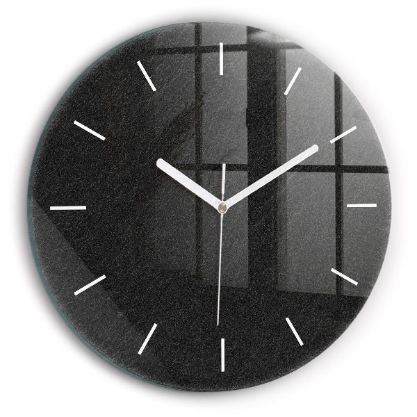 Horloge ronde Roche sombre
