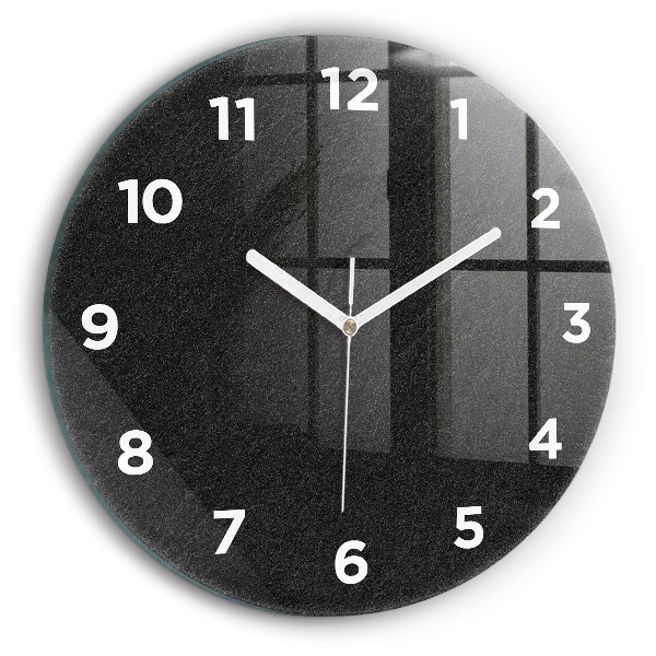 Horloge ronde Roche sombre