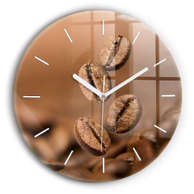 Horloge ronde Couleurs abstraites