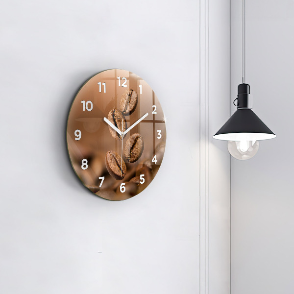 Horloge ronde Couleurs abstraites