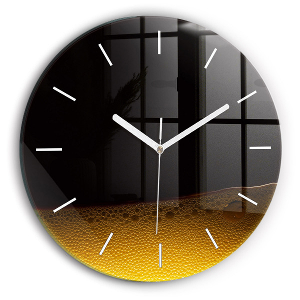 Horloge ronde 'du jus d''orange'