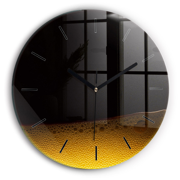 Horloge ronde 'du jus d''orange'