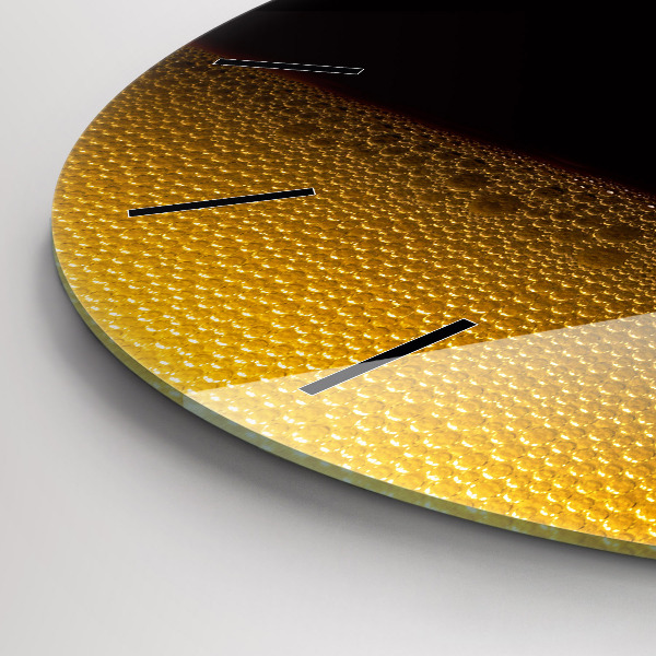 Horloge ronde 'du jus d''orange'