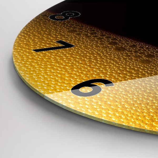 Horloge ronde 'du jus d''orange'