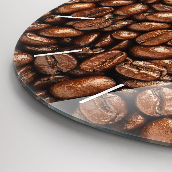 Horloge ronde Café en grains
