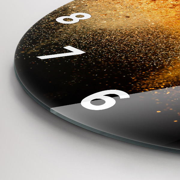 Horloge ronde Épices dispersées