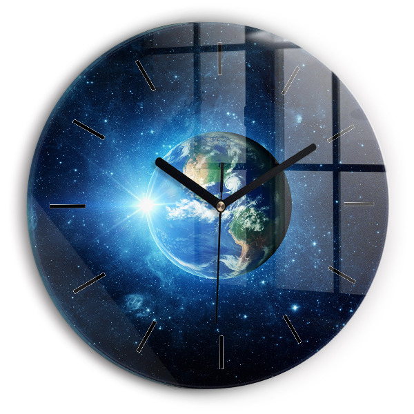 Horloge ronde Terre et Galaxie – NASA