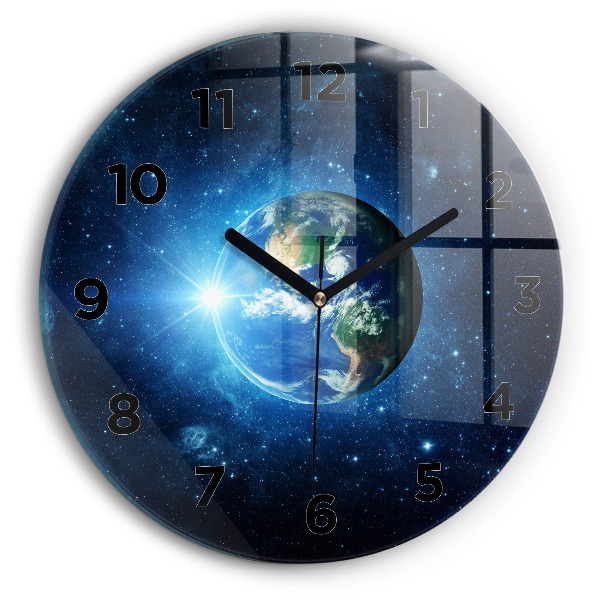 Horloge ronde Terre et Galaxie – NASA