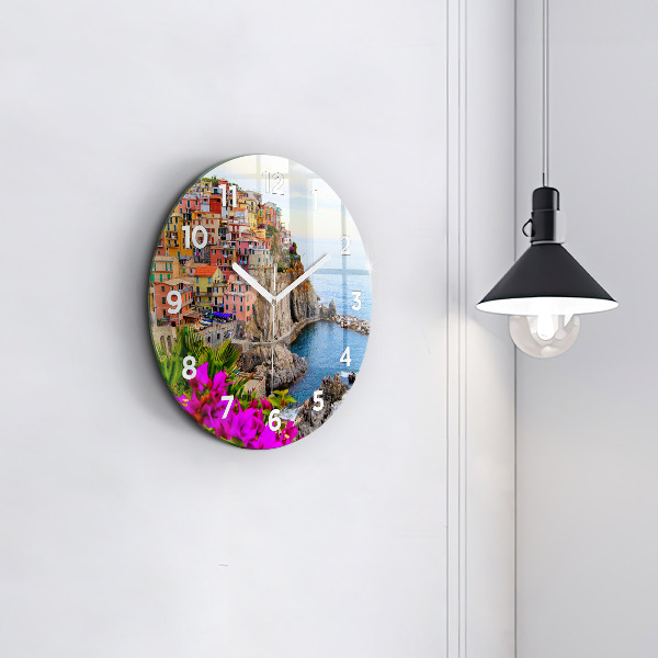 Horloge ronde Côte des Cinque Terre