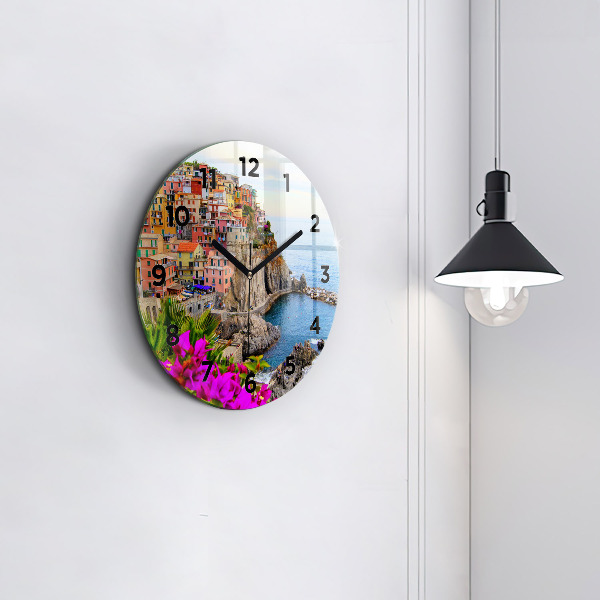 Horloge ronde Côte des Cinque Terre