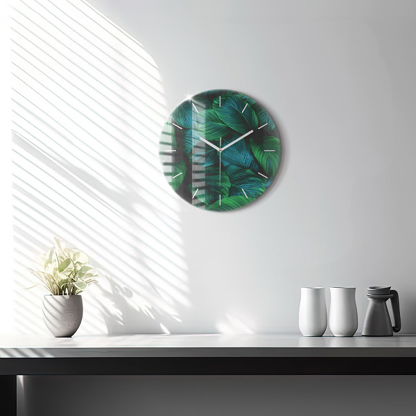 Pendule murale ronde La nature laisse