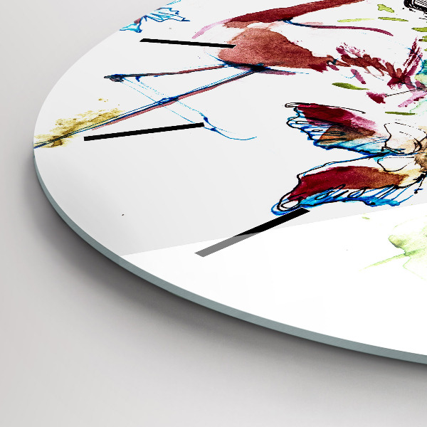 Horloge ronde Zoologiste