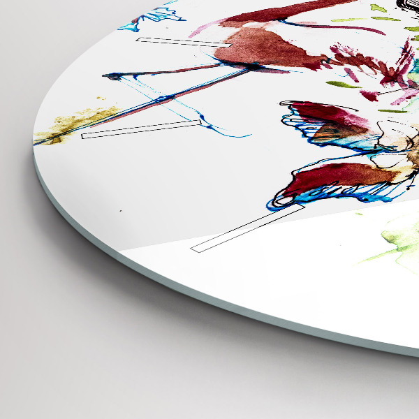 Horloge ronde Zoologiste