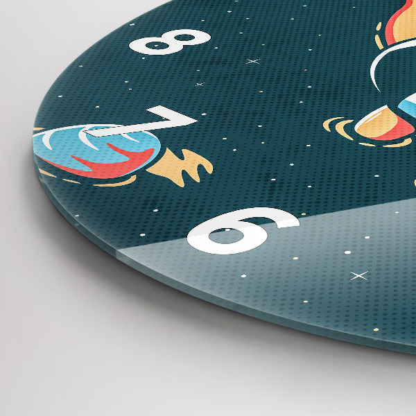 Horloge ronde Bébé astronaute