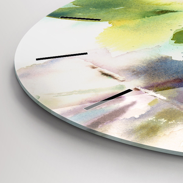 Horloge ronde Visualisation de la nature