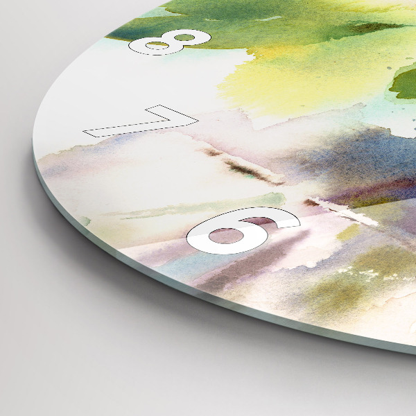 Horloge ronde Visualisation de la nature