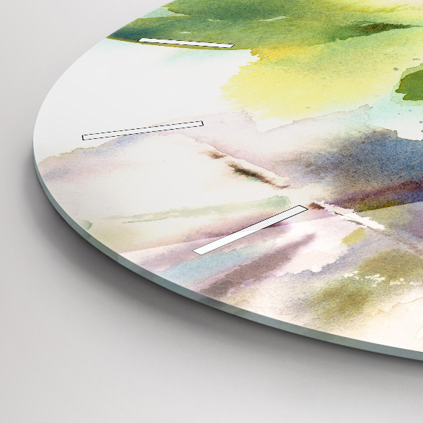 Horloge ronde Visualisation de la nature