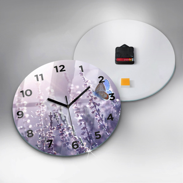 Pendule murale ronde Abstraction