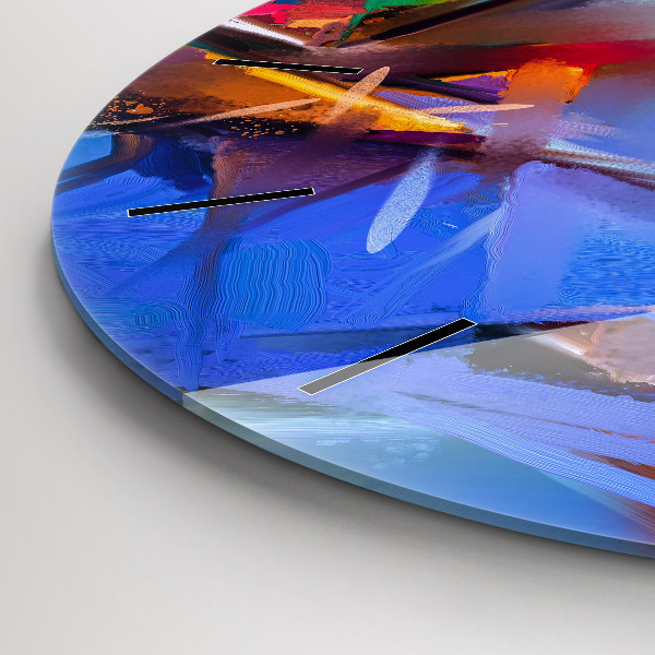 Pendule murale ronde Paysage marin