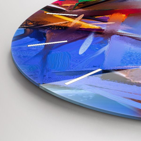 Pendule murale ronde Paysage marin