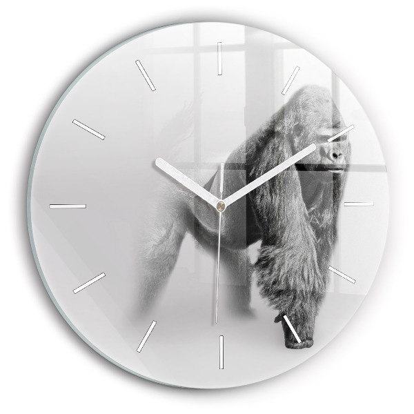 Pendule murale ronde 'Collection d''art animalier'
