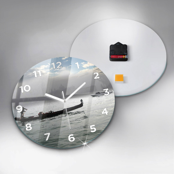 Horloge ronde Gondole à Venise