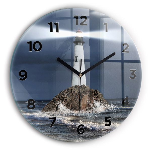 Horloge ronde Phare