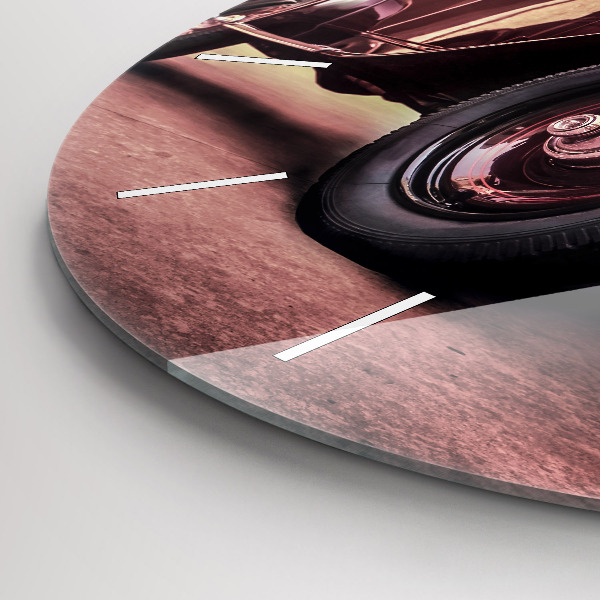 Horloge ronde Voiture ancienne