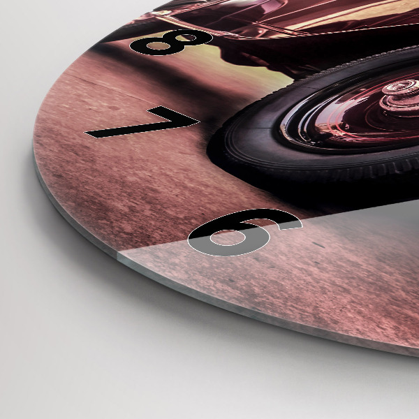 Horloge ronde Voiture ancienne