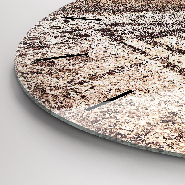 Horloge ronde Route 66 États-Unis