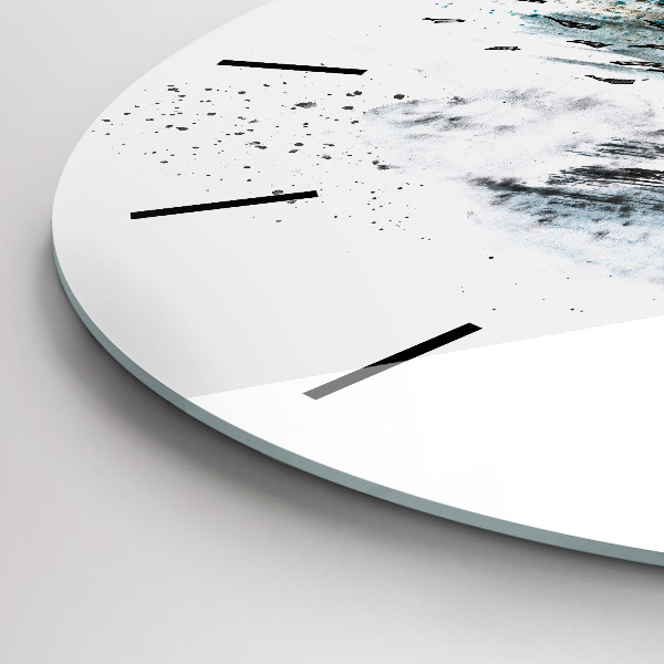 Horloge ronde Capitaine avec des jumelles