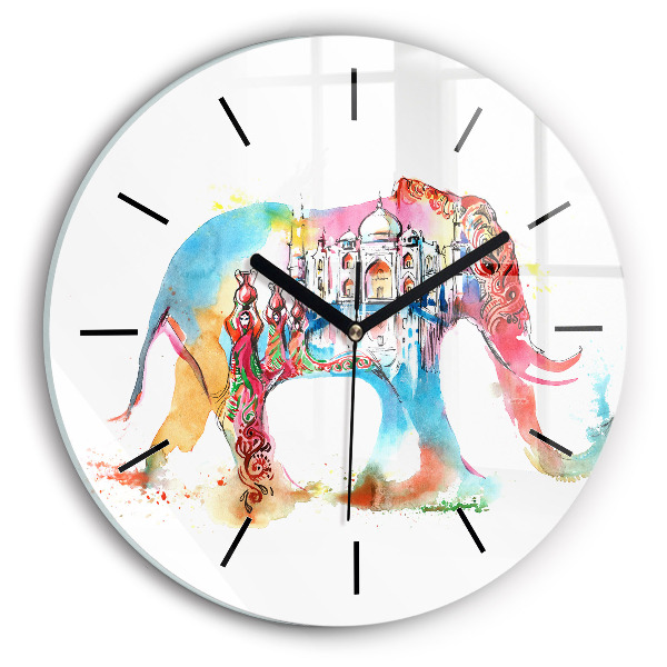 Horloge ronde Culture indienne