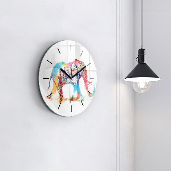 Horloge ronde Culture indienne