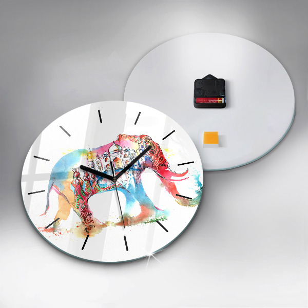 Horloge ronde Culture indienne