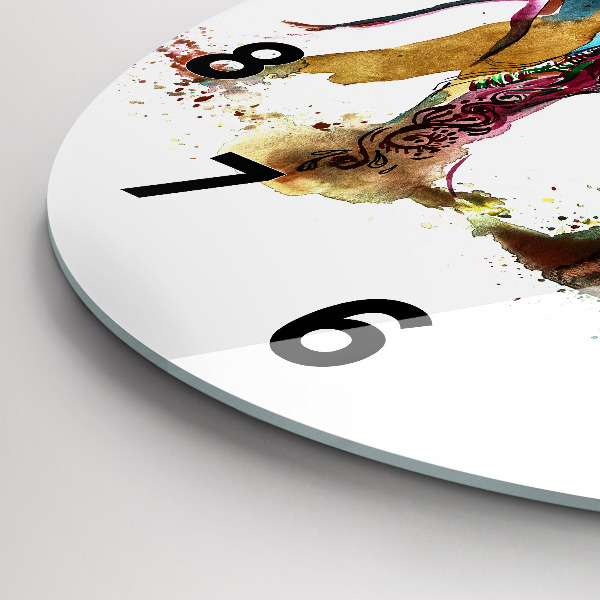 Horloge ronde Culture indienne