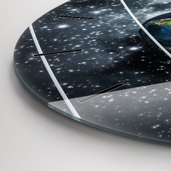 Horloge ronde Le système solaire