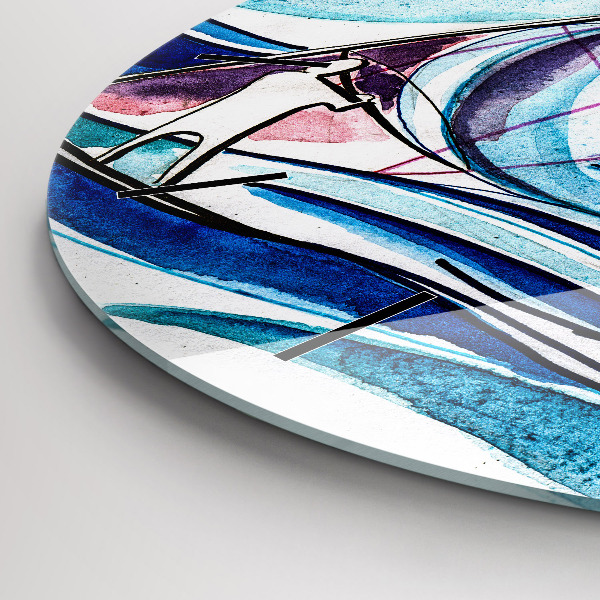 Horloge ronde Planche de surf