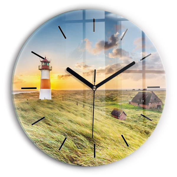 Horloge ronde Phare