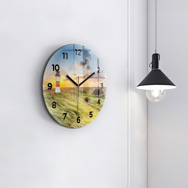 Horloge ronde Phare