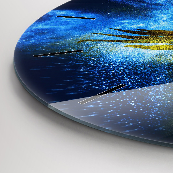 Horloge ronde Perroquet coloré