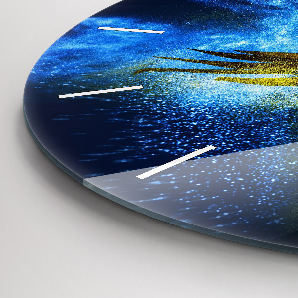 Horloge ronde Perroquet coloré