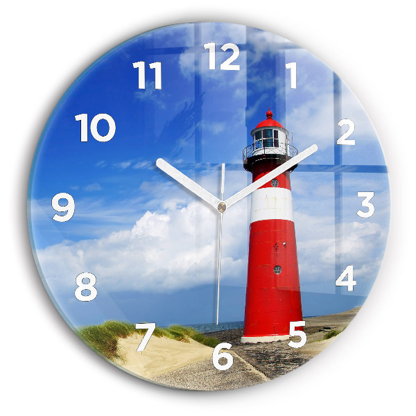 Horloge ronde Phare