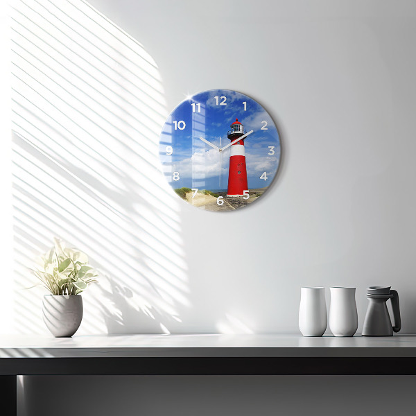 Horloge ronde Phare
