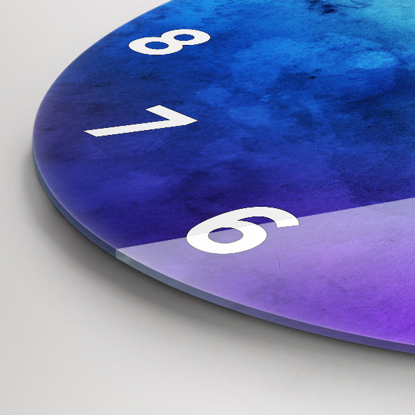 Pendule murale ronde Taches colorées